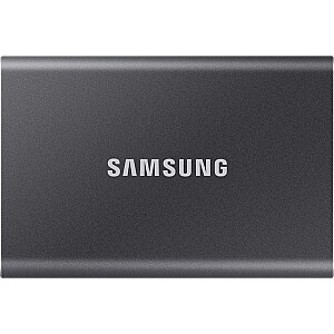 Ārējais disks Samsung SSD T7 500 GB, pelēks (MU-PC500T / WW)