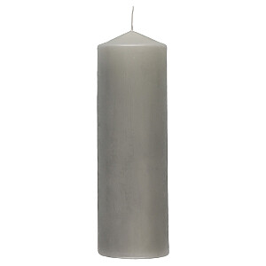Svece stabs Polar Pillar candle light grey 8x25 cm 601115