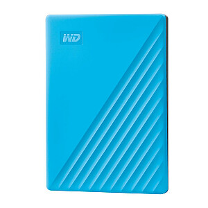 Внешний HDD WESTERN DIGITAL My Passport 2TB USB 2.0 USB 3.0 USB 3.2 Цвет Синий WDBYVG0020BBL-WESN
