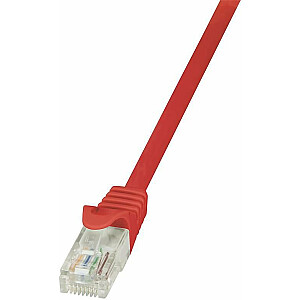 LogiLink Patchcord CAT 6 U/UTP EconLine, 3 m, sarkans (CP2064U)