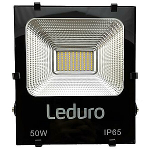 Лампа LEDURO Потребляемая мощность 50 Вт Световой поток 6000 Люмен 4500 К Угол луча 100 градусов 46551