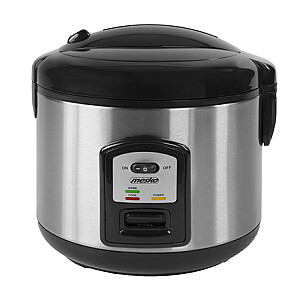 Mesko Rice cooker MS 6411 1000 W, 1.5 L, Black/Stainless steel