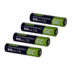 Бытовая батарея Green Cell GR03 Никель-металлогидридная (NiMH) аккумуляторная батарея AAA