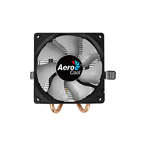 CPU dzesētājs Aerocool Air Frost 2 9 cm, melns