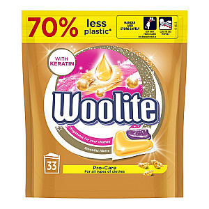 Woolite Pro-Care mazgāšanas kapsulas 33 gab.