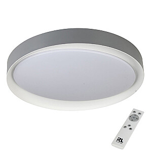 Pl.l.-ZETA 24W LED 2700-6500K 2000lm pelēka ar pulti R62712411