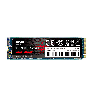 Silicon Power P34A80 M.2 1024 ГБ PCI Express 3.0 SLC NVMe