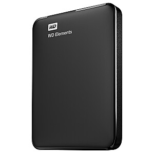 Western Digital WD Elements portatīvais ārējais cietais disks 1000 GB melns