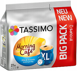 Jacobs Tassimo Morning Cafe Mild&Smooth XL 21 kapsula