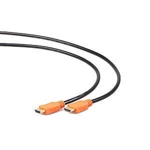Gembird CC-HDMI4L-10 Кабель HDMI 3 м HDMI тип A (стандартный) Черный, оранжевый
