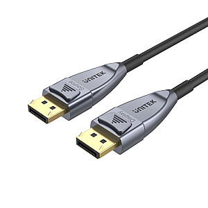 UNITEK 8K Ultrapro DisplayPort 1.4 aktīvais optiskais kabelis