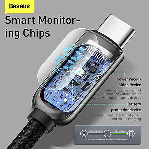 Baseus CATSK-B01 USB-кабель 1 м USB 2.0 USB C Черный