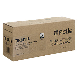 тонер Actis TB-2411A для принтера Brother; Замена Brother TN-2411; Стандарт; 1200 страниц; черный