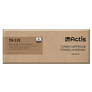 тонер Actis TH-53X для принтера HP; HP 53X Q7553X, замена Canon CRG-715H; стандарт; 7000 страниц; черный