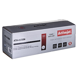 тонер для принтера Activejet ATH-415BN для HP; замена HP 415A W2030A; Верховный; 2400 страниц, черный, с чипом