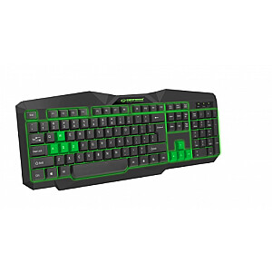 Esperanza EGK201G Игровая клавиатура с зеленой подсветкой RUS
