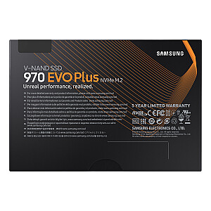 Samsung 970 EVO Plus M.2 500 ГБ PCI Express 3.0 V-NAND MLC NVMe