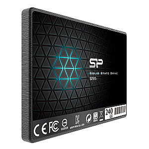 Silicon Power Slim S55 2,5 collu 240 GB Serial ATA III TLC