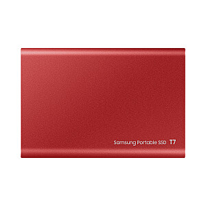 Samsung portatīvais SSD T7 1000 GB sarkans