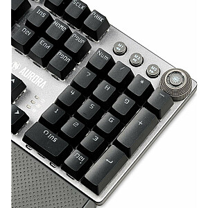 Клавиатура iBox Aurora K-3 USB QWERTY Silver