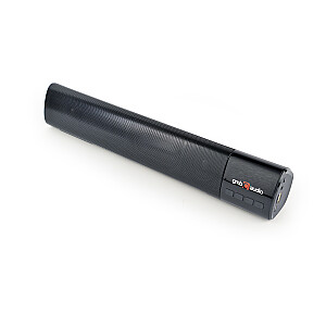 Soundbar Gembird SPK-BT-BAR400-01 Bluetooth, melns, 10 W