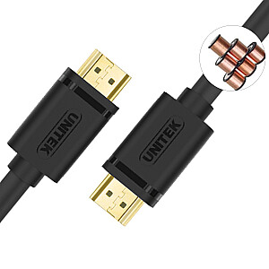 UNITEK Y-C138M HDMI kabelis 2m HDMI A tips (standarta) Melns