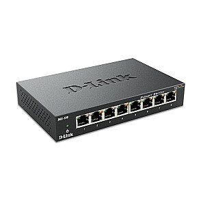 D-Link DGS-108 Melns