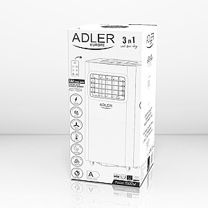 ADLER AD 7924 portatīvais gaisa kondicionieris 575W Balts