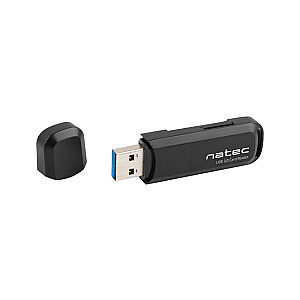 NATEC Scarab 2 karšu lasītājs melns USB 3.0 Type-A