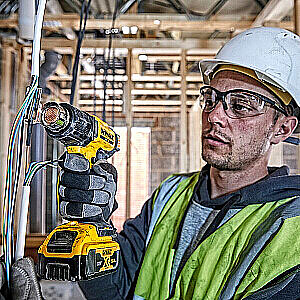 DeWALT DCE530N-XJ Thermofen 190 l/min 530 °C Dzeltens