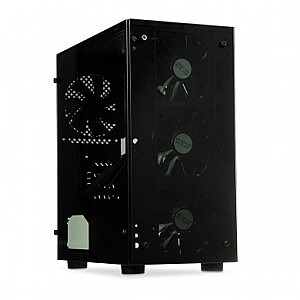 iBox PASSION V4 Mini-Tower, melns