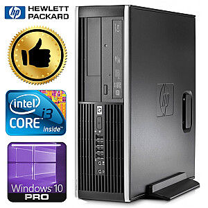 Персональный компьютер HP 8200 Elite SFF i3-2120 8 ГБ 960SSD + 500 ГБ GT1030 2 ГБ WIN10PRO / W7P