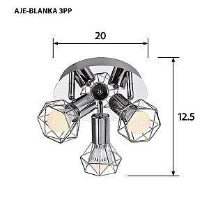 Griestu lampa Activejet AJE-BLANKA 3PP