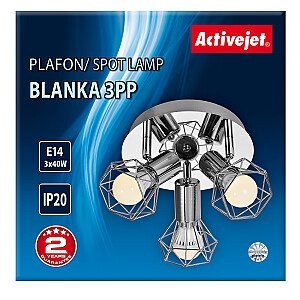 Потолочный светильник Activejet AJE-BLANKA 3PP