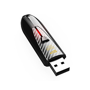 Silicon Power Blaze B25 USB zibatmiņas disks 128 GB USB Type-A 3.2 Gen 1 (3.1 Gen 1) Melns