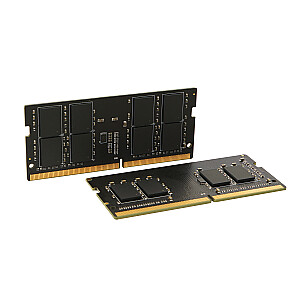 RAM SILICON POWER DDR4 SODIMM 3200MHz CL22 8GB (SP008GBSFU320X02) Melns