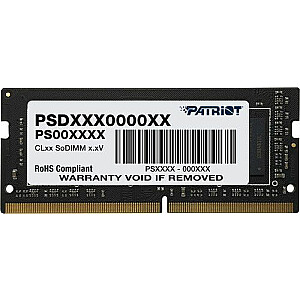 Модуль памяти Patriot Memory Signature PSD416G240081 16 ГБ 1 x 16 ГБ DDR4 2400 МГц