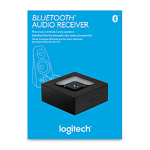Logitech Bluetooth audio uztvērējs, 20m, melns