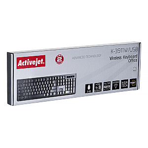 Activejet K-3911W USB tastatūra