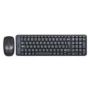 Клавиатура Logitech MK220 RF Wireless QWERTY International EER Black