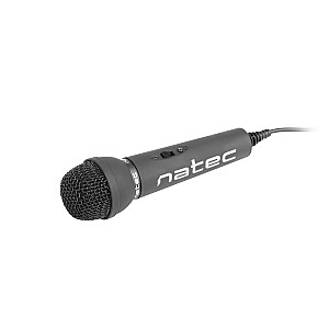 NATEC ADDER melns konferences mikrofons