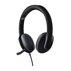 Logitech H540 USB austiņu galvas stīpa USB tipa A melns