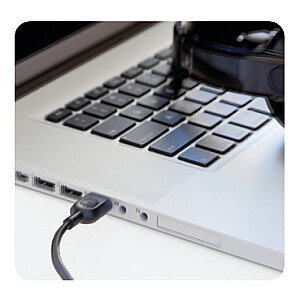 Logitech H540 USB austiņu galvas stīpa USB tipa A melns