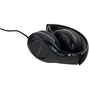 Austiņas/austiņas Esperanza EH138K Headband Black