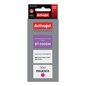 Activejet AB-5000M tinte (aizvietotājs Brother BT-5000M; Supreme; 50 ml; Magenta)