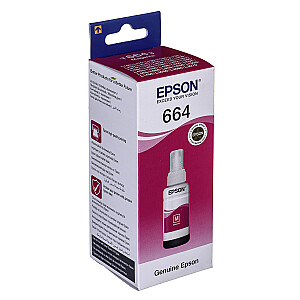 Чернила Epson T6643 пурпурные, 70 мл