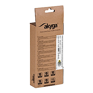 Strāvas adapteris/invertors Akyga AK-ND-18 Indoor 90 W Black