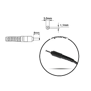 Зарядное устройство / блок питания Mitsu 19v 3.42a (3.0x1.1) - acer ZM/ACE19342C