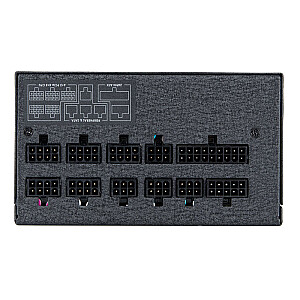 Chieftec PowerPlay 850 W 20+4 kontaktu ATX PS/2 melns, sarkans