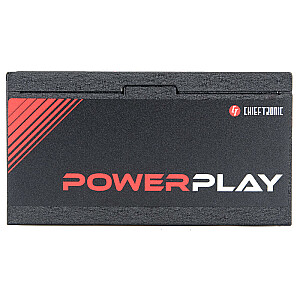 Chieftec PowerPlay 850 W 20+4 kontaktu ATX PS/2 melns, sarkans